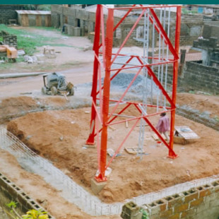 Cell Site Construction, MTN T226 Sagamu, Ogun State